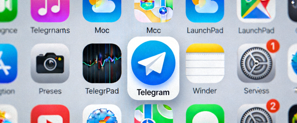 在Mac的Launchpad或应用程序文件夹中启动Telegram应用